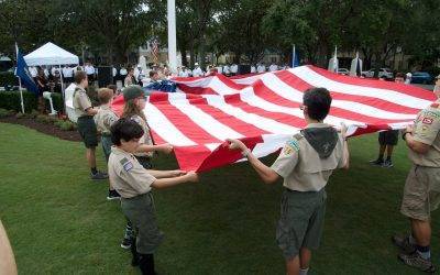 Scouts invite you to honor the American Flag