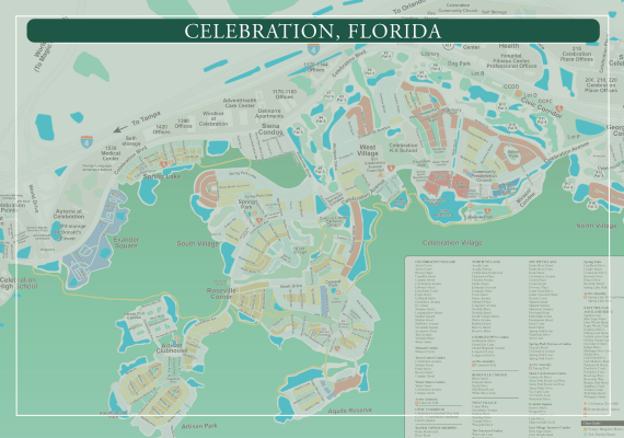 Town of Celebration Map img