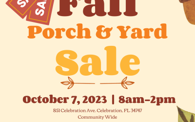 Celebration’s Fall Porch & Yard Sale
