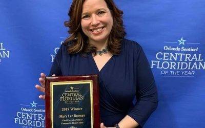CEO and Founder of the Community Hope Center, Rev. Mary Downey, Honored as 2019 Central Floridian of the Year