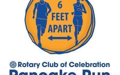 22nd Annual Rotary Club of Celebration Pancake Run 5K and 10K is Virtual!