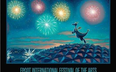 Celebration artist Rob Kaz’s artwork selected for festival poster during Epcot® International Festival of the Arts